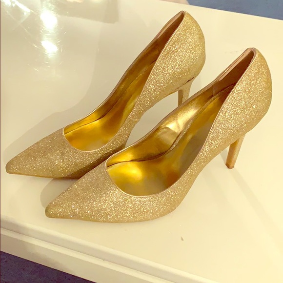 macys yellow heels